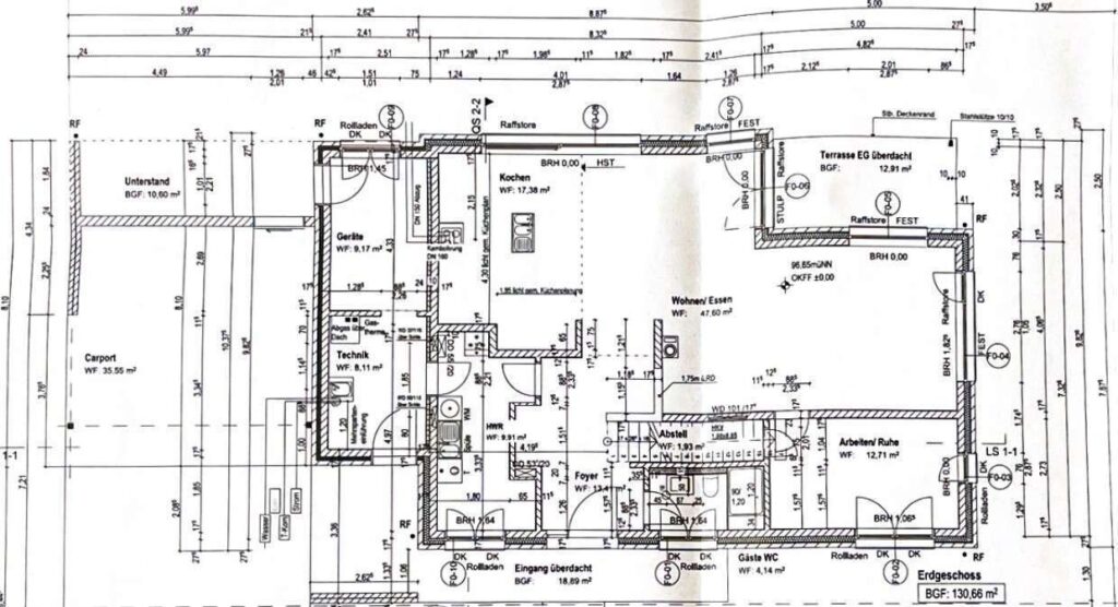 Grundriss Erdgeschoss