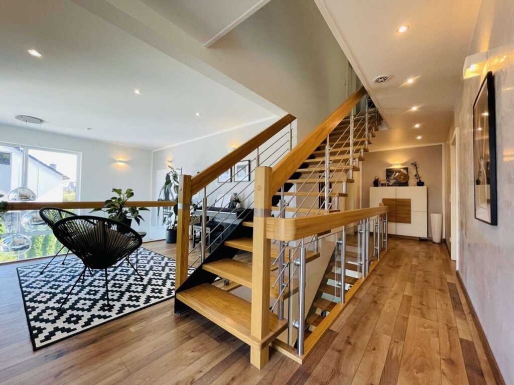 Galerie im Obergeschoss