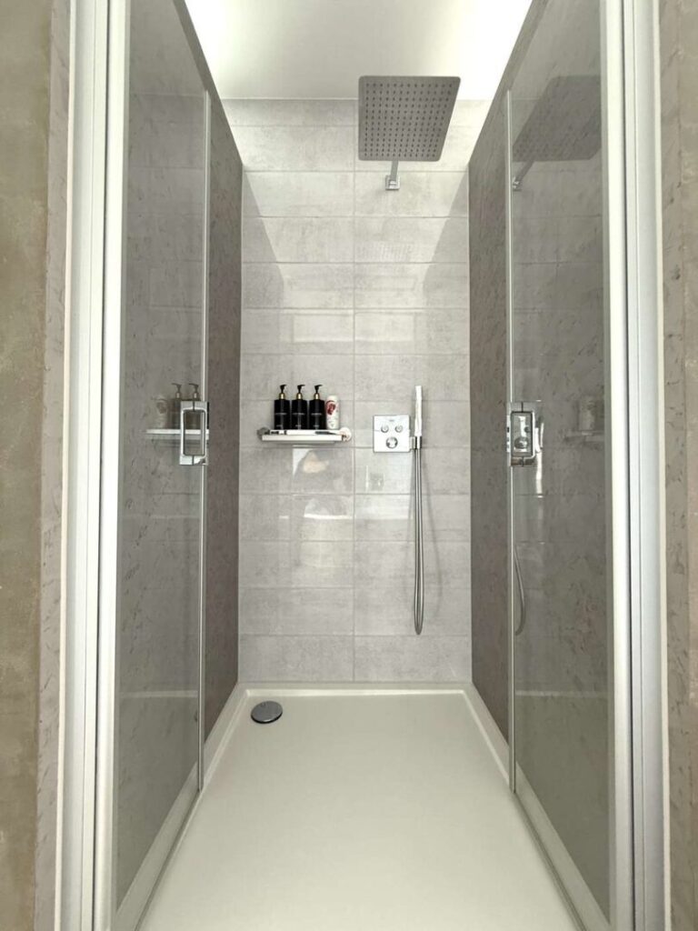 Dusche Obergeschoss Detail