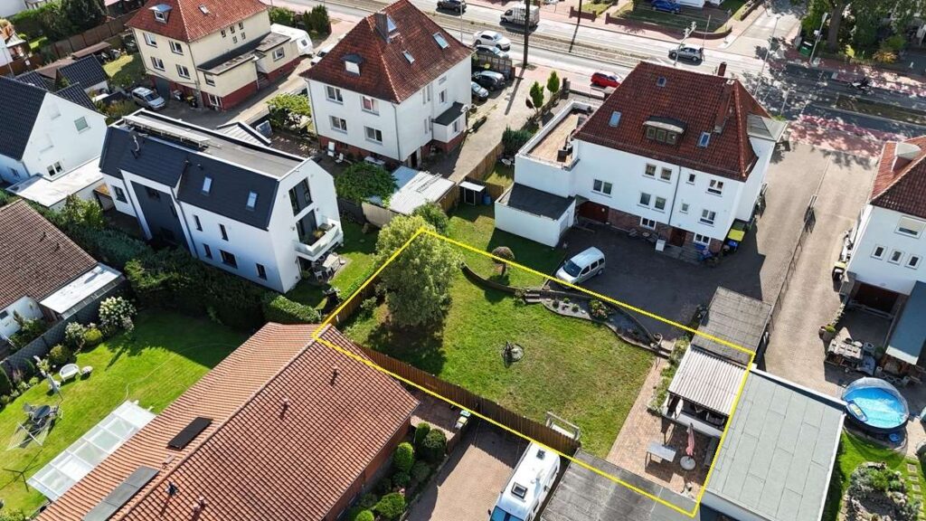 Luftbild Baugrundstück