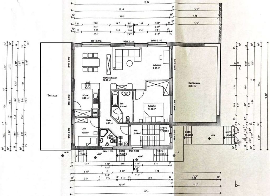 Grundriss Dachgeschoss