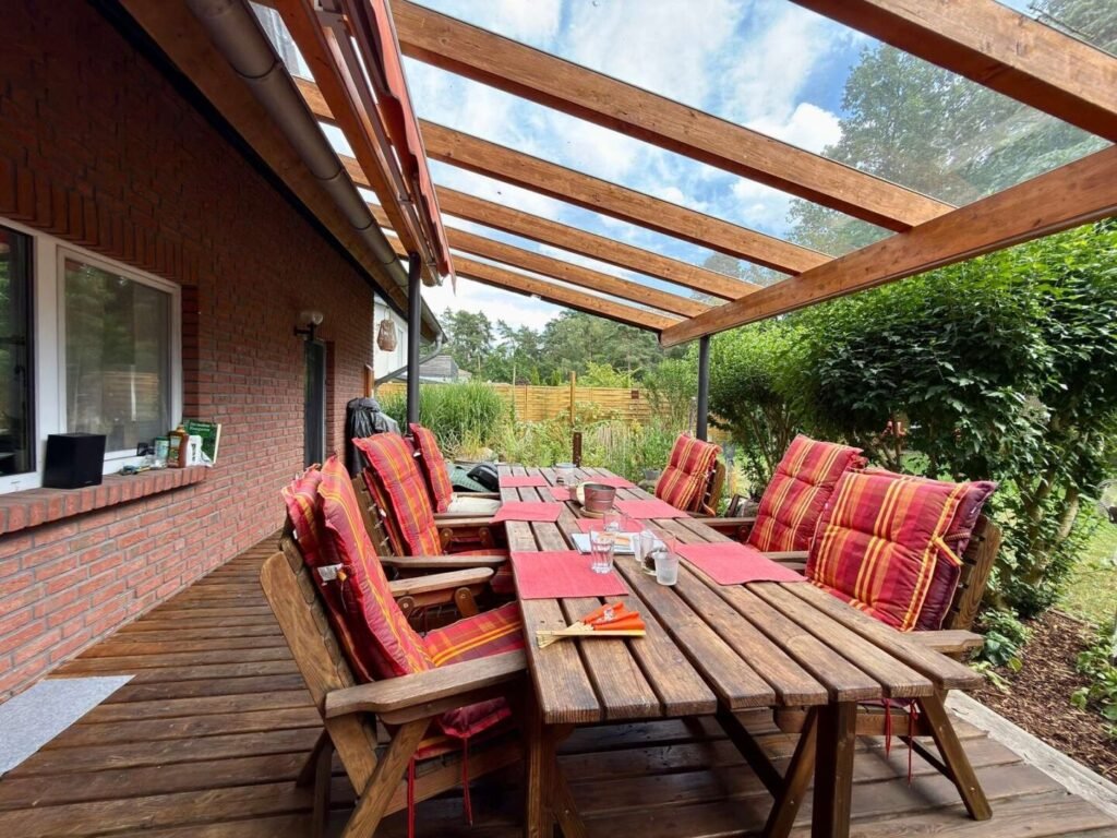Überdachte Terrasse