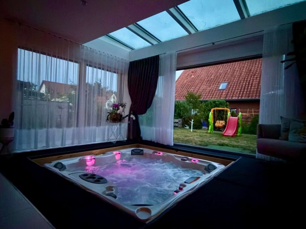 Whirlpool am Abend