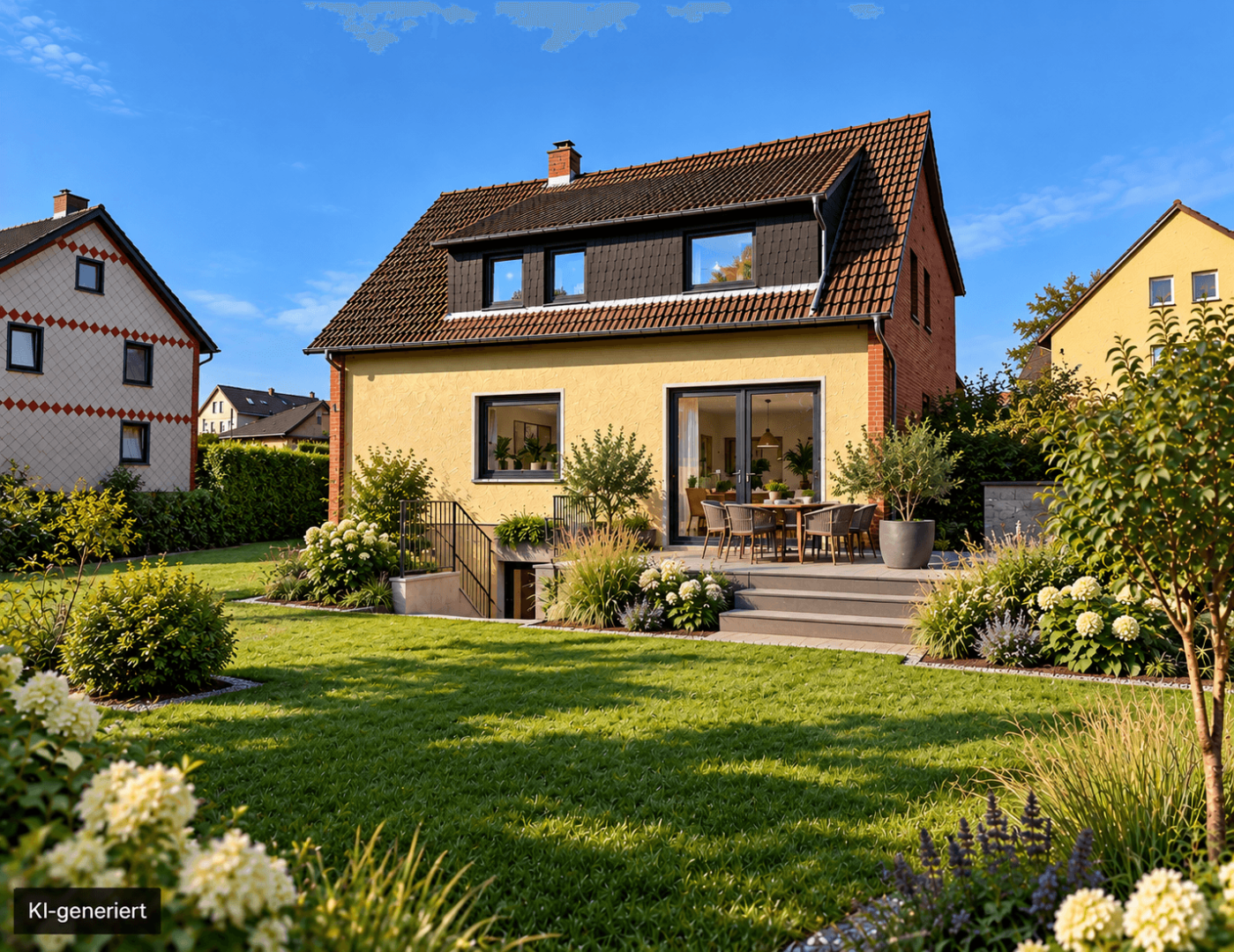 Digitale Visualisierung Garten